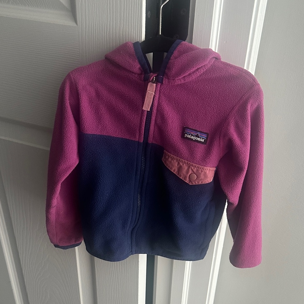 Patagonia Kids' Two-Tone Fleece Hoodie